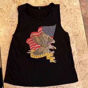 4th of July Rip Curl Muscle Tank